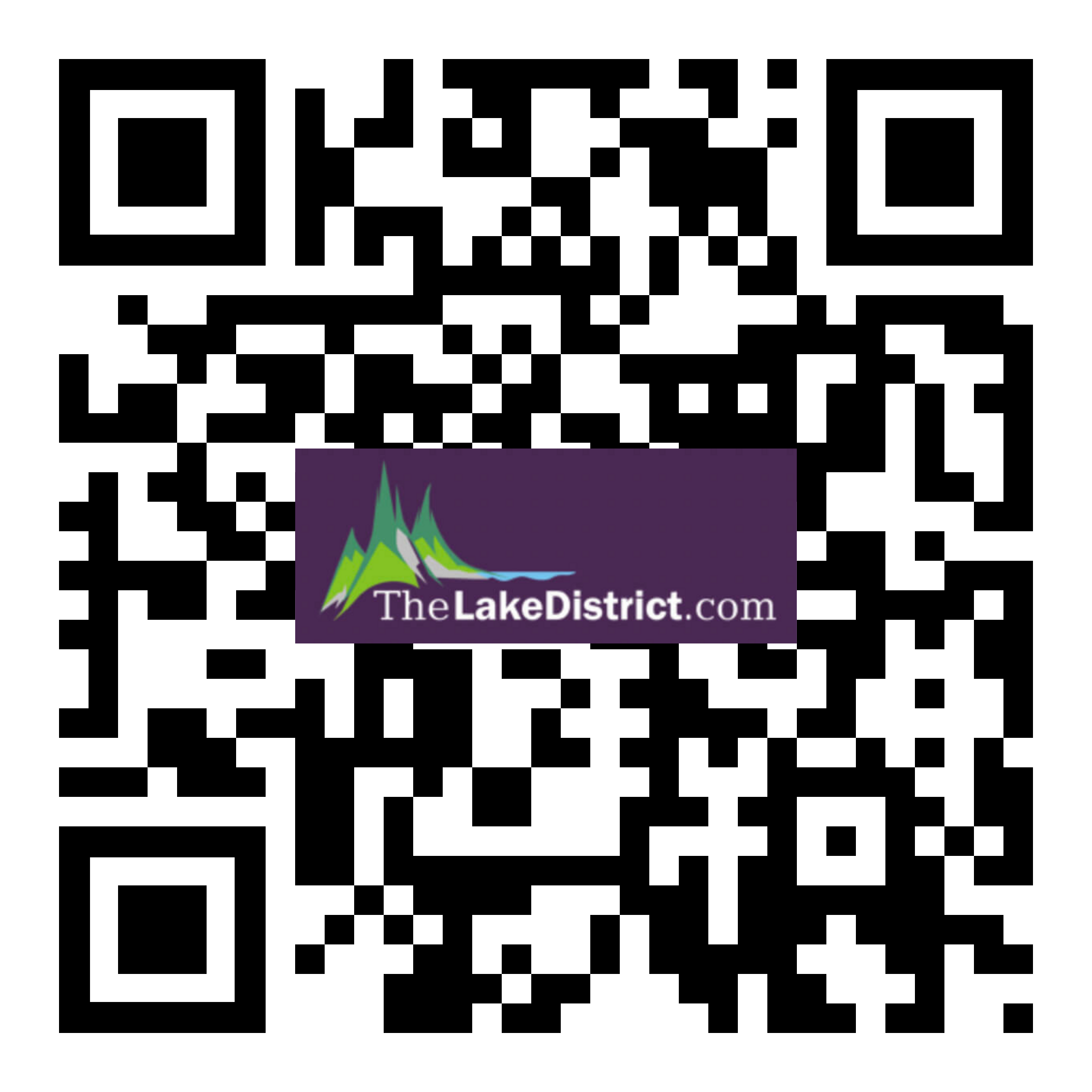 QR code linking to TheLakeDistrict.com