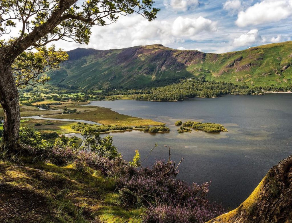 Derwent Water with its islands