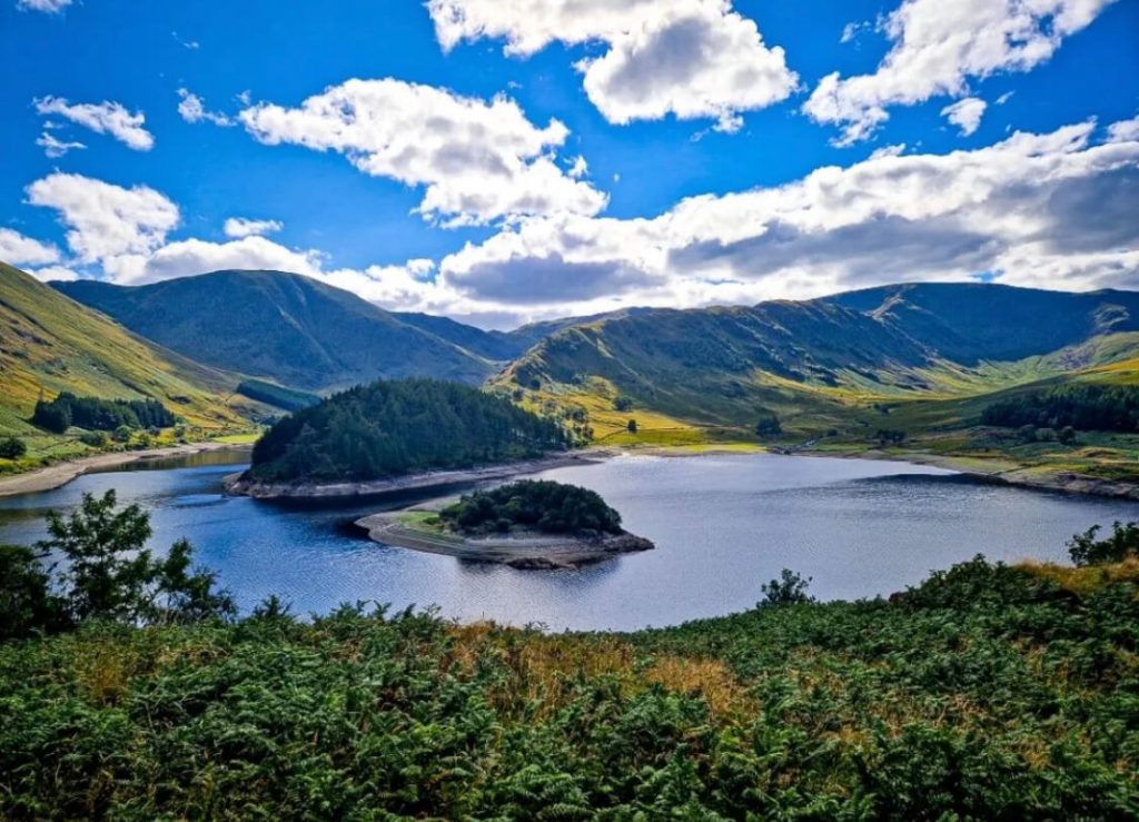 The remote Haweswater reservoir