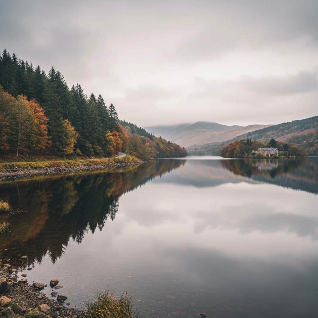 A view of Esthwaite Water