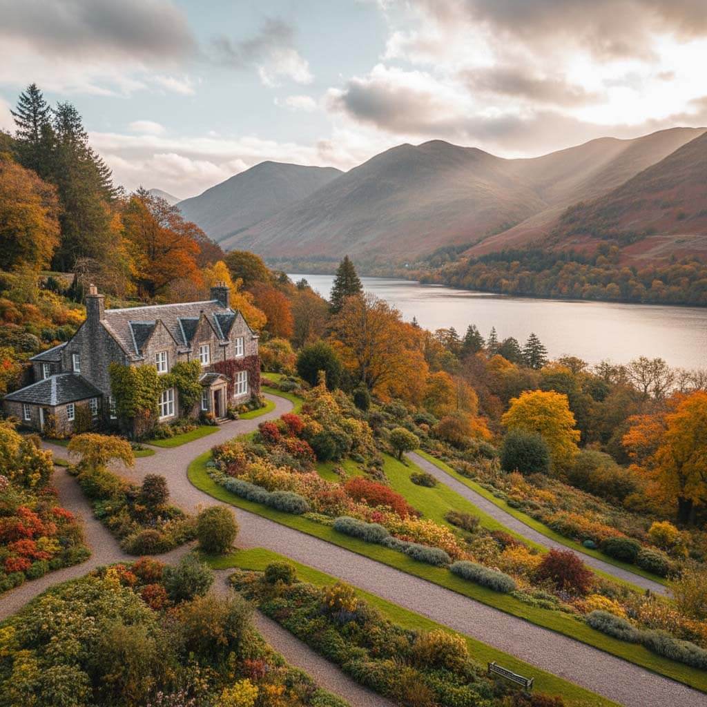 Rydal Mount, the historic home of poet William Wordsworth
