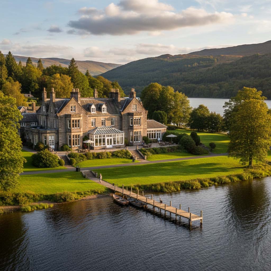 A hotel near Bassenthwaite Lake