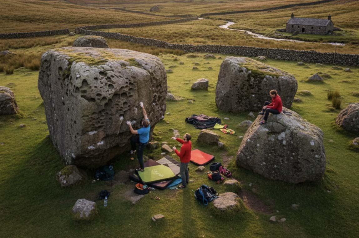 Langdale Boulders