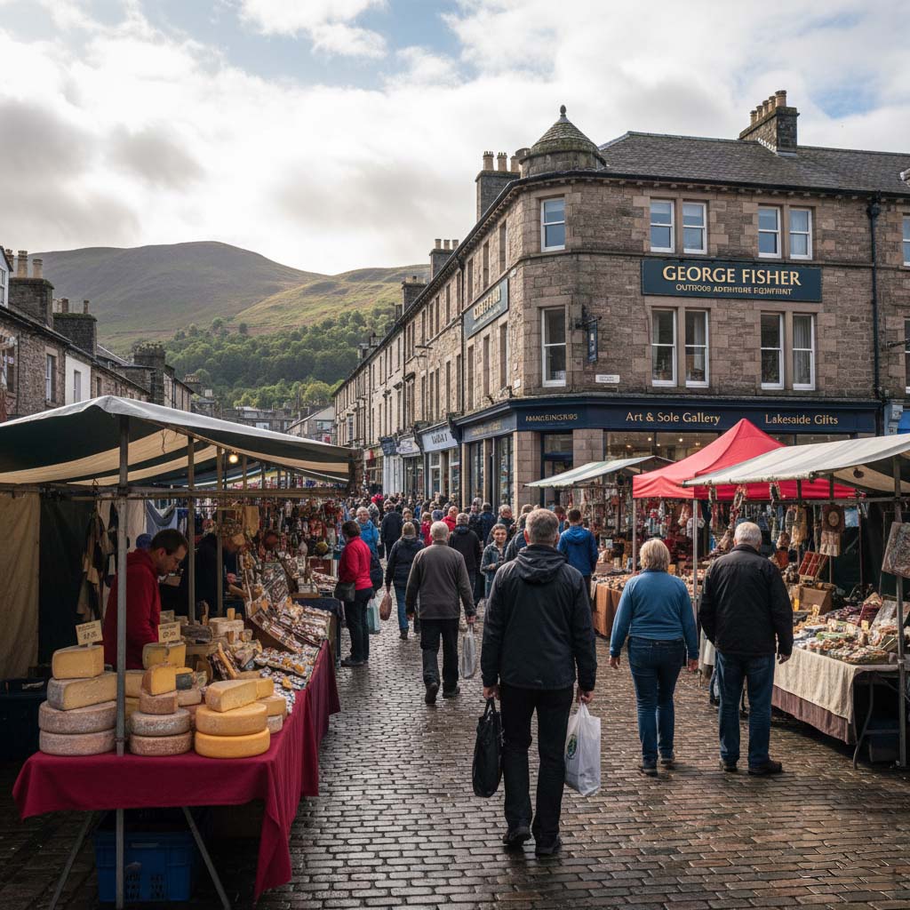 fantastic range of independent shops in Keswick
